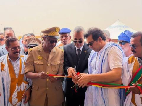 شركة كينروس "تازيازت " تسلم بلدية بنشاب سوقا متكاملا ومسلخة عصرية