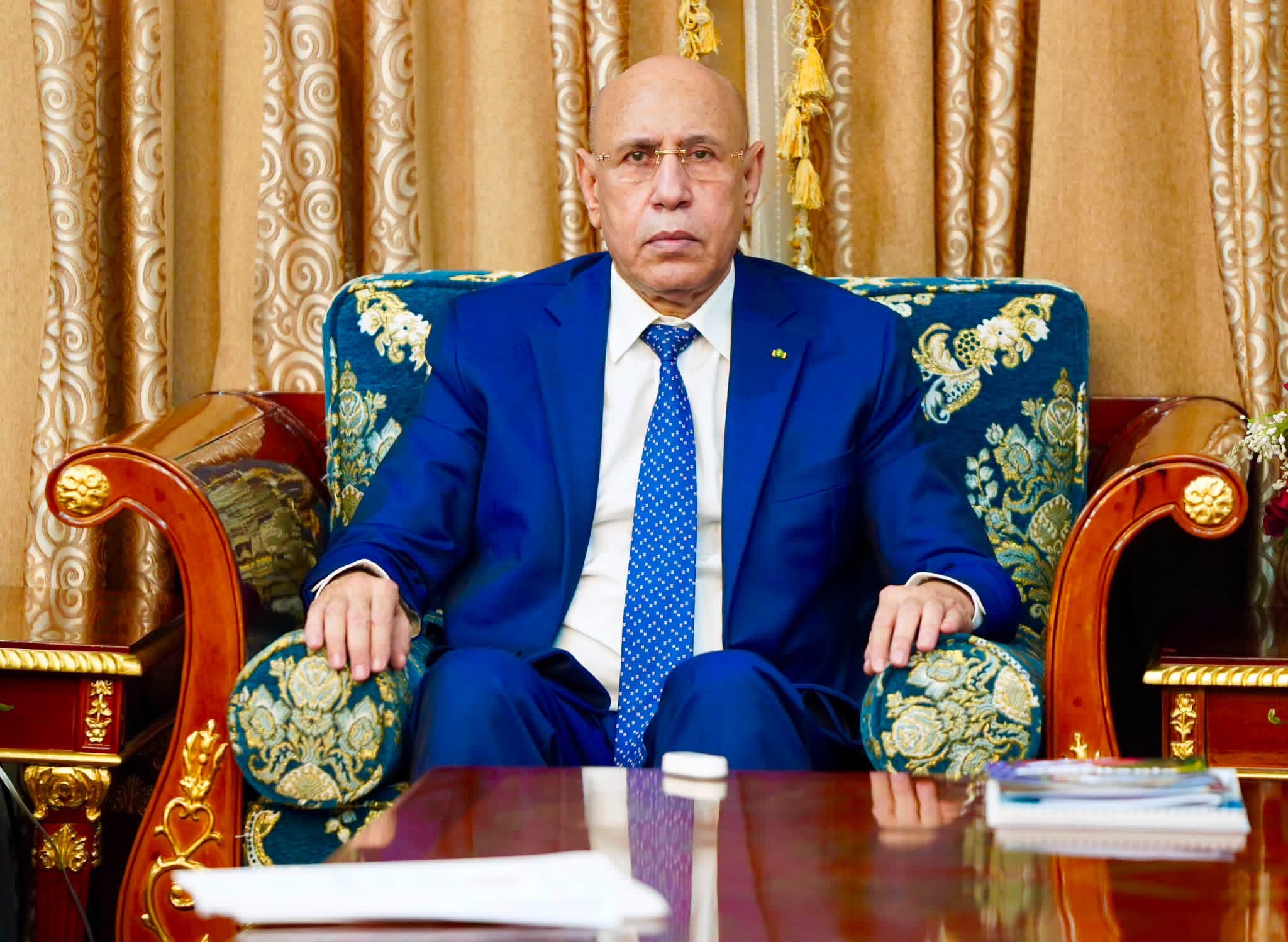 الرئيس غزواني: عودة الكهرباء لا تعني طي صفحة الحرائق