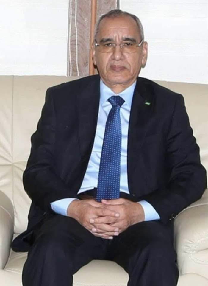 رسالة شكر وتقدير، من معالي الوزير، السيد محمد أحمد ولد محمد الأمين: