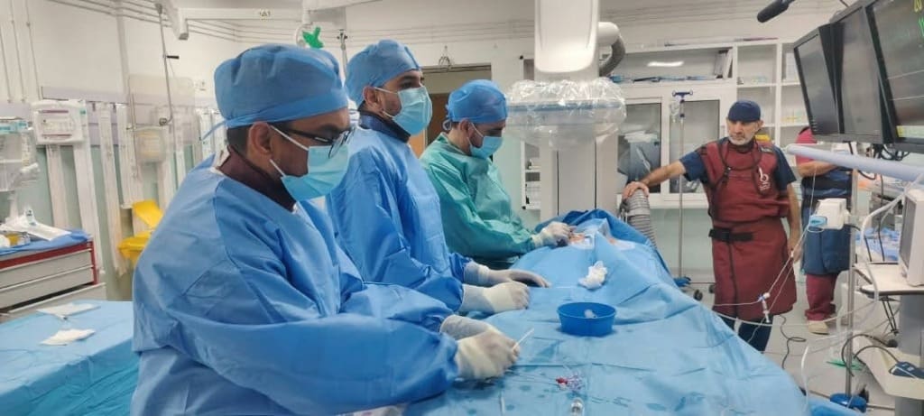 بالتعاون مع طب القلب بعثة قطرية تجري عمليات قسطرة القلب للأطفال في انواكشوط