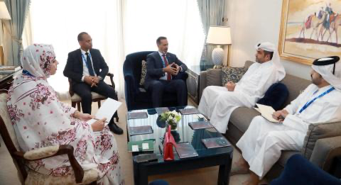 مدير وكالة الإسيثمار يبحث في قطر تعزيز التعاون في مجال الاستثمار